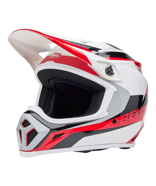 BELL MX-9 Mips Helmet - Rift Gloss Red/White - Main