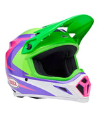 BELL MX-9 Mips Helmet - Jackal Gloss Hi-Viz Green Purple - Extra