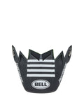 BELL Moto-9S Flex Peak -  Fasthouse Smoke Bomb Matte Gloss Black/HiViz Yellow - Extra
