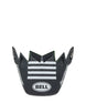 BELL Moto-9S Flex Peak -  Fasthouse Smoke Bomb Matte Gloss Black/HiViz Yellow - Extra