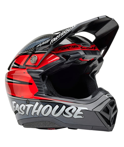 BELL Moto-10 Spherical Mips Helmet - Fasthouse DITD 25 Gloss Gray/Red - Extra