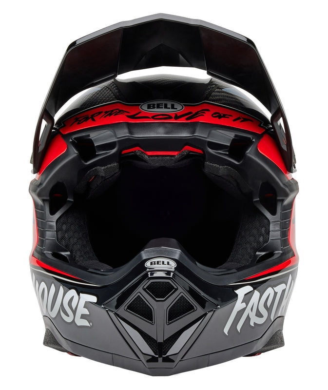 BELL Moto-10 Spherical Mips Helmet - Fasthouse DITD 25 Gloss Gray/Red - Extra