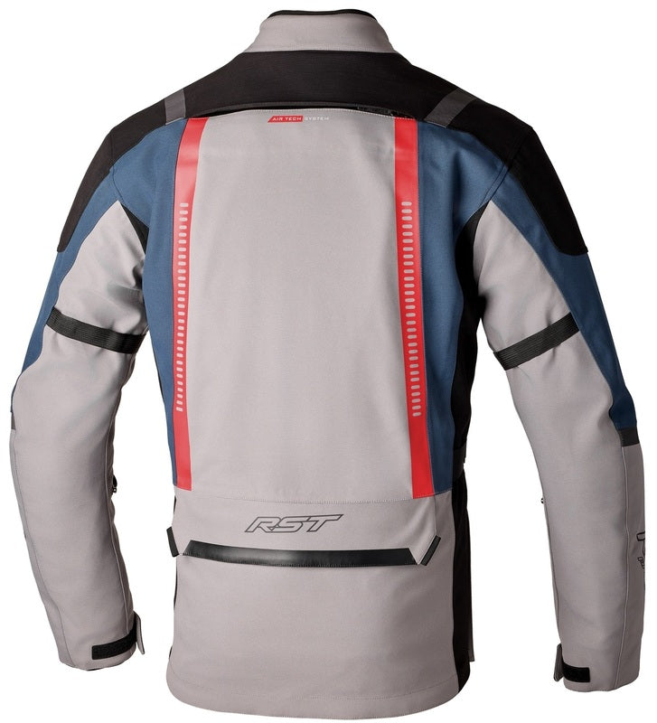 RST Pro Series Vulcan CE Textile Jacket - Silver/Blue - Extra
