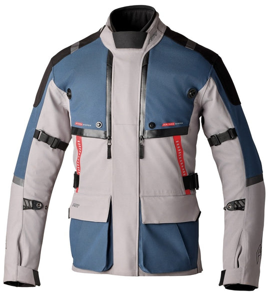 RST Pro Series Vulcan CE Textile Jacket - Silver/Blue - Main