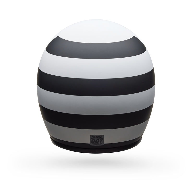 BELL Custom 500 Helmet - Parlor Matte Black/White - Extra