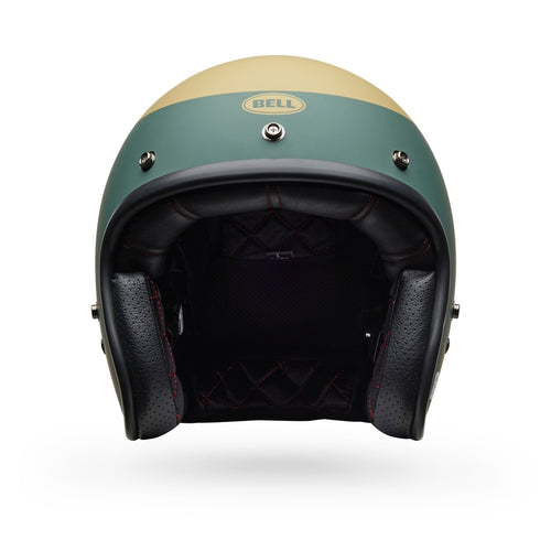 BELL Custom 500 Helmet - Parlor Matte Emerald/Gold - Extra