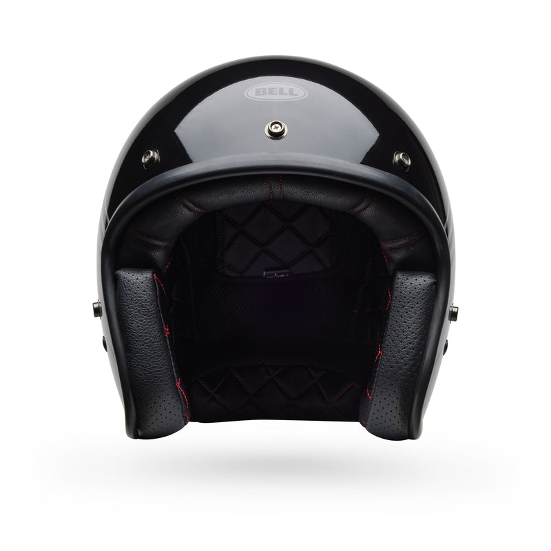BELL Custom 500 Helmet - Edge Gloss Metallic Black/Gray - Extra