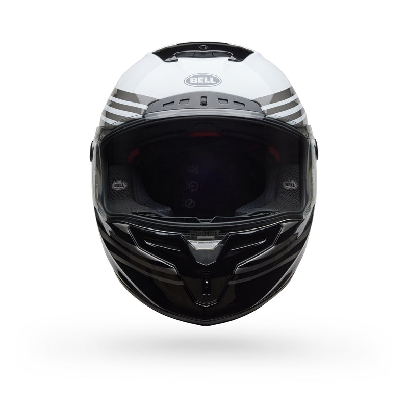 BELL Race Star DLX Flex Helmet - Dash Gloss White/Black - Extra