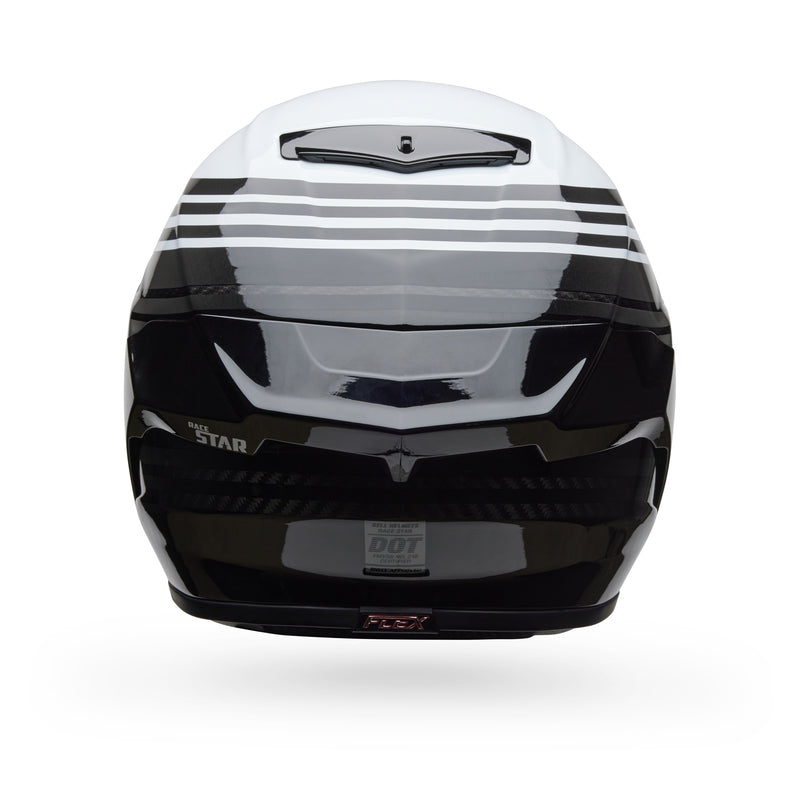 BELL Race Star DLX Flex Helmet - Dash Gloss White/Black - Extra