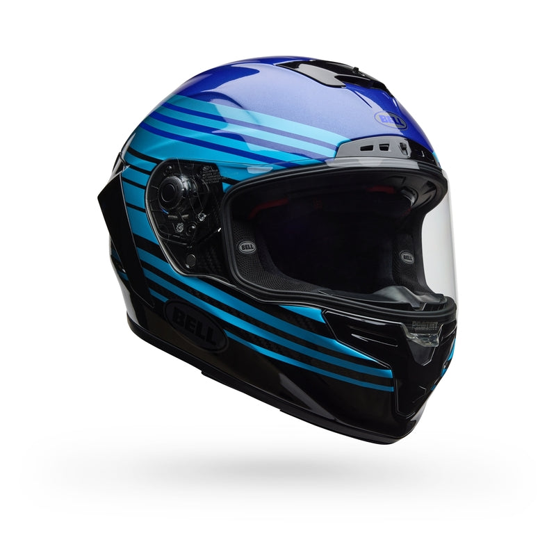 BELL Race Star DLX Flex Helmet - Dash Gloss Blue/Black - Main