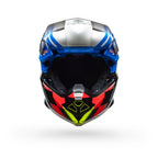 BELL Moto-10 Spherical Helmet - Pro Circuit 25 Gloss Blue/White - Extra