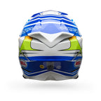 BELL Moto-10 Spherical Helmet - Pro Circuit 25 Gloss Blue/White - Extra