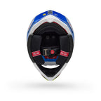 BELL Moto-10 Spherical Helmet - Pro Circuit 25 Gloss Blue/White - Extra