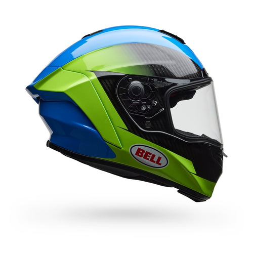 BELL Race Star DLX Flex Helmet - Corsa Blue/Flo - Extra