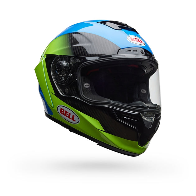 BELL Race Star DLX Flex Helmet - Corsa Blue/Flo - Main