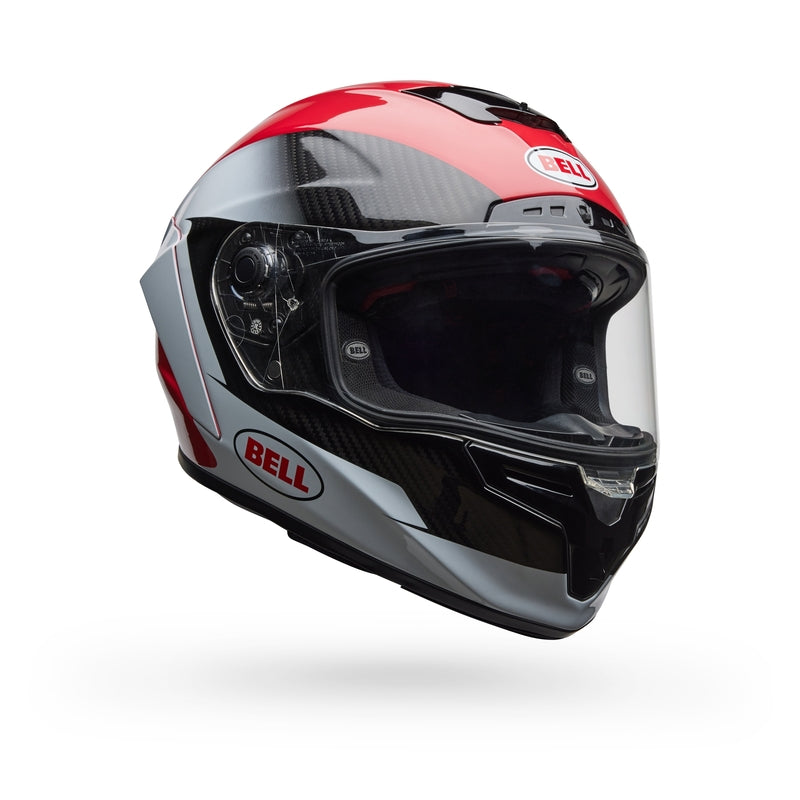 BELL Race Star DLX Flex Helmet - Corsa Red/White - Main