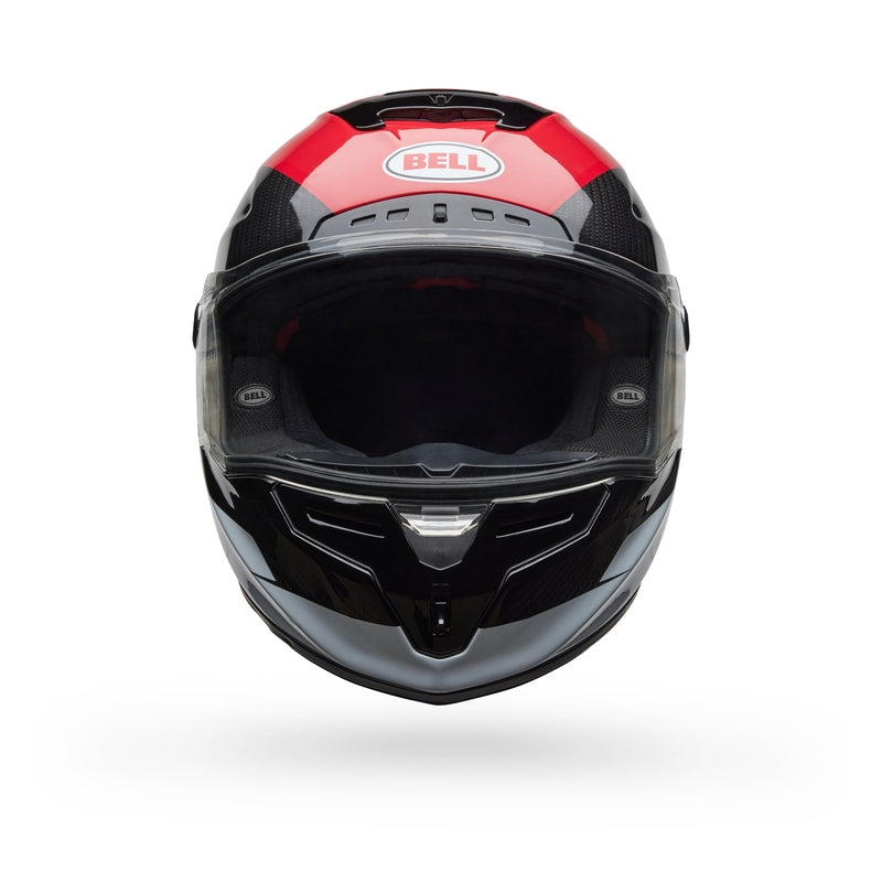 BELL Race Star DLX Flex Helmet - Corsa Red/White - Extra