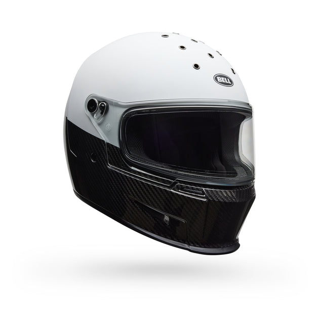 BELL Eliminator Carbon Helmet - Diverge Matte/Gloss White/Black - Main
