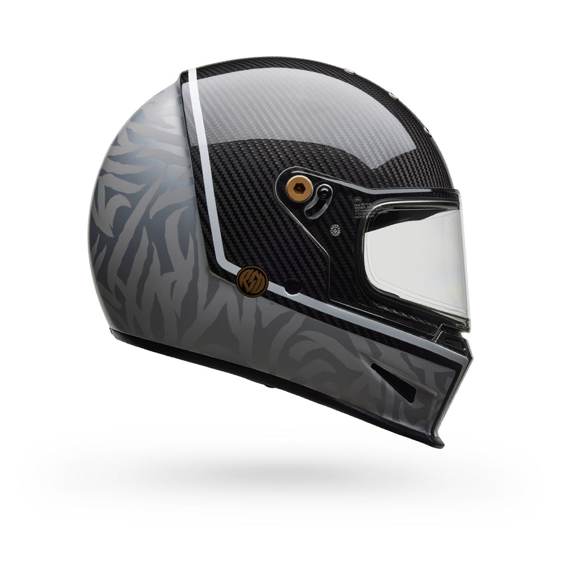BELL Eliminator Carbon Helmet - RSD Journey Satin/Gloss Black/Gray - Extra