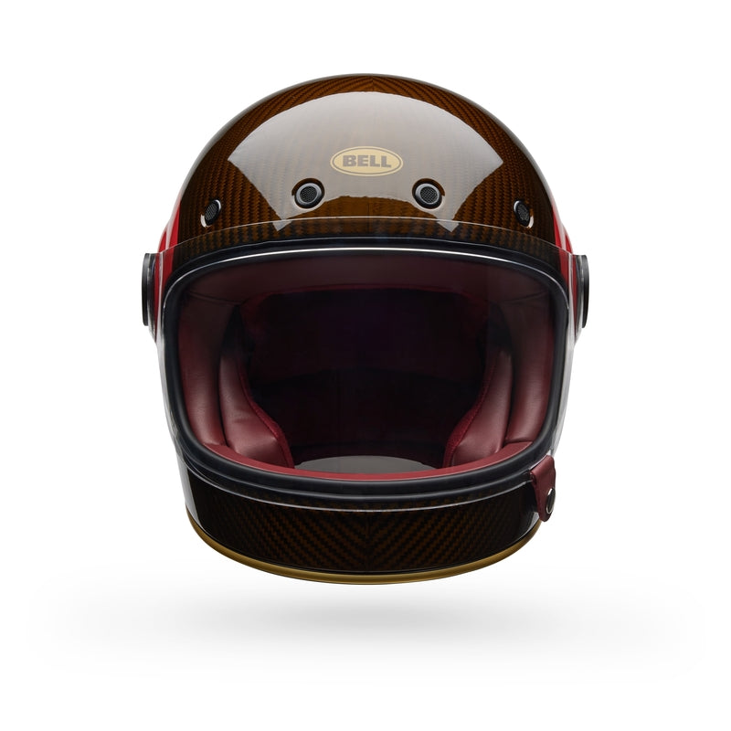BELL Bullitt GT Carbon Helmet - TT Gloss Red/Gold - Extra
