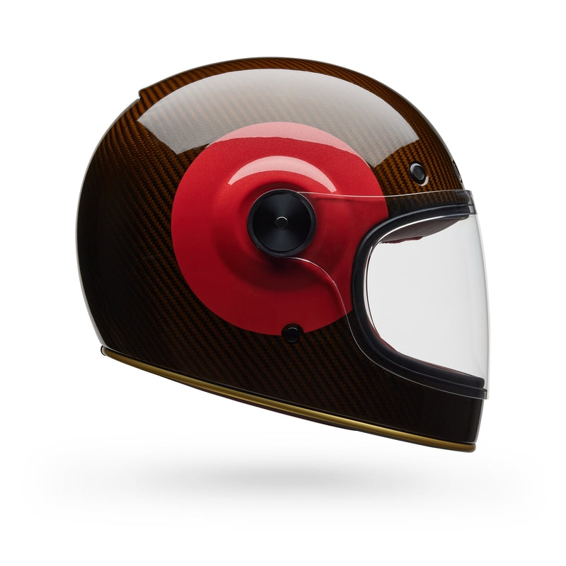 BELL Bullitt GT Carbon Helmet - TT Gloss Red/Gold - Extra