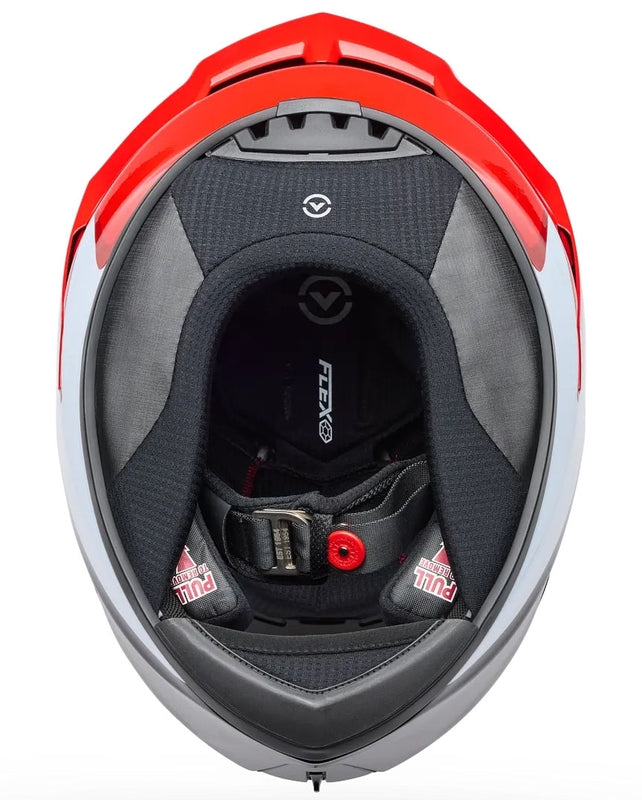 BELL Race Star DLX Flex Helmet - Fluid Red/White - Extra