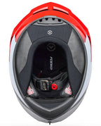 BELL Race Star DLX Flex Helmet - Fluid Red/White - Extra
