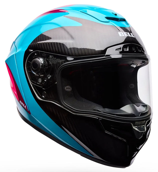 BELL Race Star DLX Flex Helmet - Fluid Green/Pink - Main