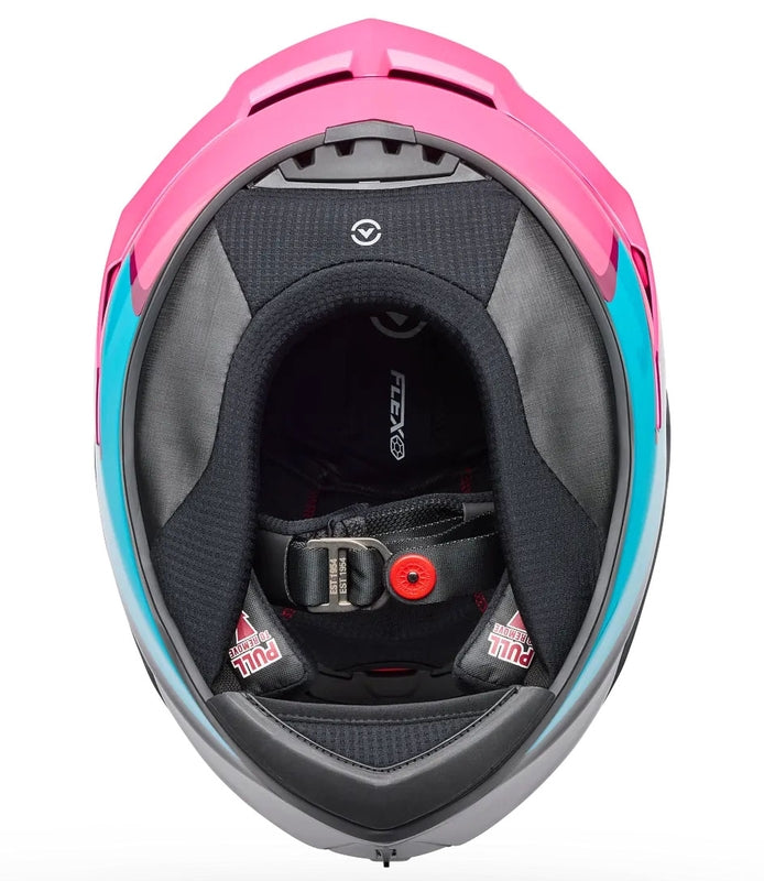 BELL Race Star DLX Flex Helmet - Fluid Green/Pink - Extra