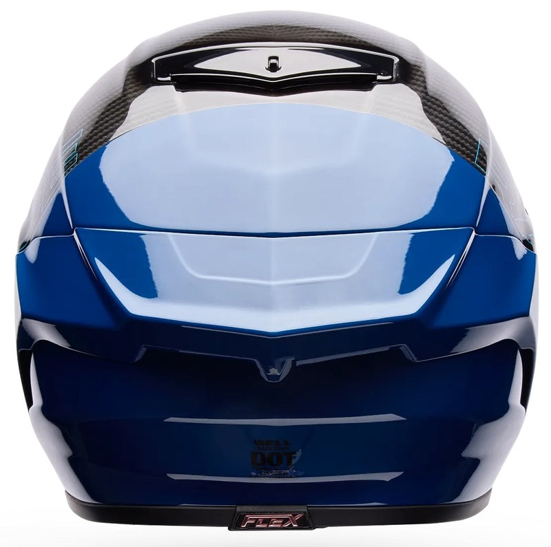 BELL Race Star DLX Flex Helmet - Strike Blue - Extra