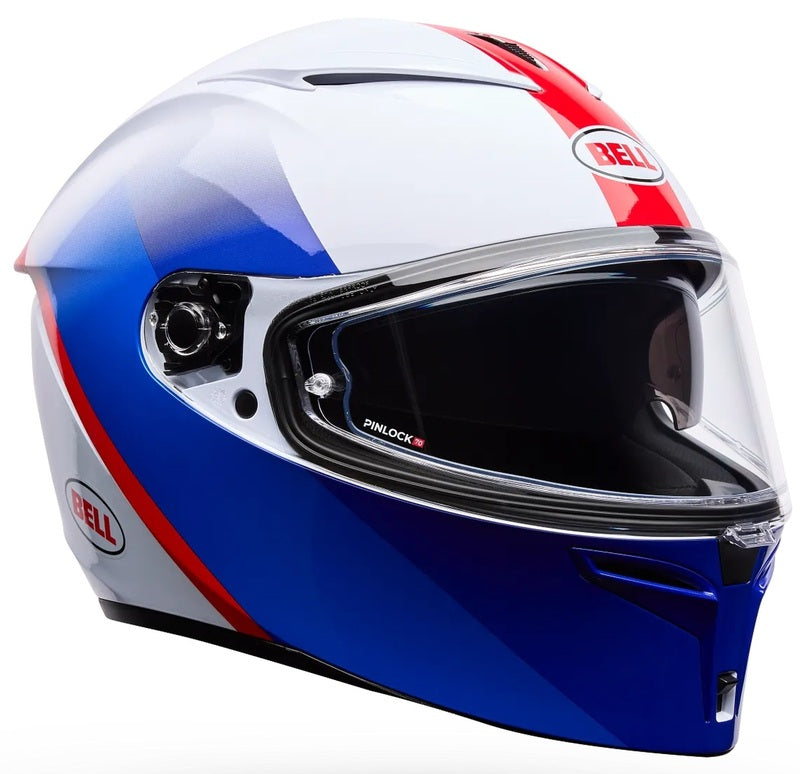 BELL Lithium MIPS Helmet - Bash White/Blue - Main