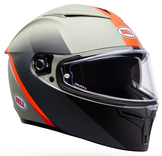 BELL Lithium MIPS Helmet - Bash Matte Grey/Orange - Main