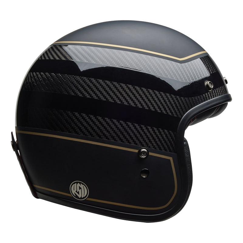 BELL Custom 500 Carbon Helmet - RSD Redondo Matte/Gloss Black - Extra