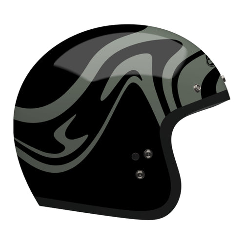 BELL Custom 500 Helmet - Slap Matte Black - Extra