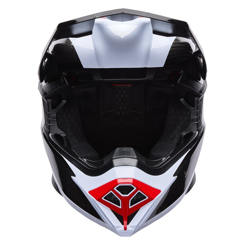 BELL Moto-10 Spherical Helmet - Fluid Black/Red - Extra