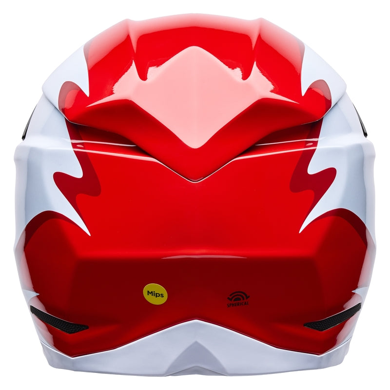 BELL Moto-10 Spherical Helmet - Fluid Black/Red - Extra