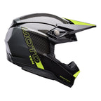 BELL Moto-10 Spherical Helmet - Strike Yellow/Grey - Extra