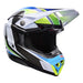 BELL Moto-10 Spherical Helmet - Grid White/Blue - Main
