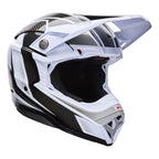 BELL Moto-10 Spherical Helmet - Grid White/Black/Grey - Extra