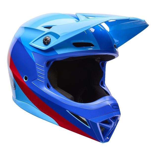 BELL MX-10 Mips Helmet - Aviator Blue/Red - Main
