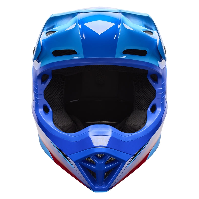 BELL MX-10 Mips Helmet - Aviator Blue/Red - Extra