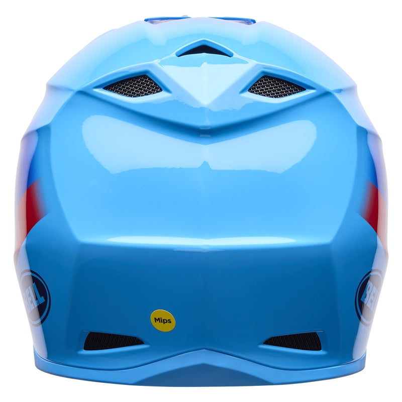 BELL MX-10 Mips Helmet - Aviator Blue/Red - Extra