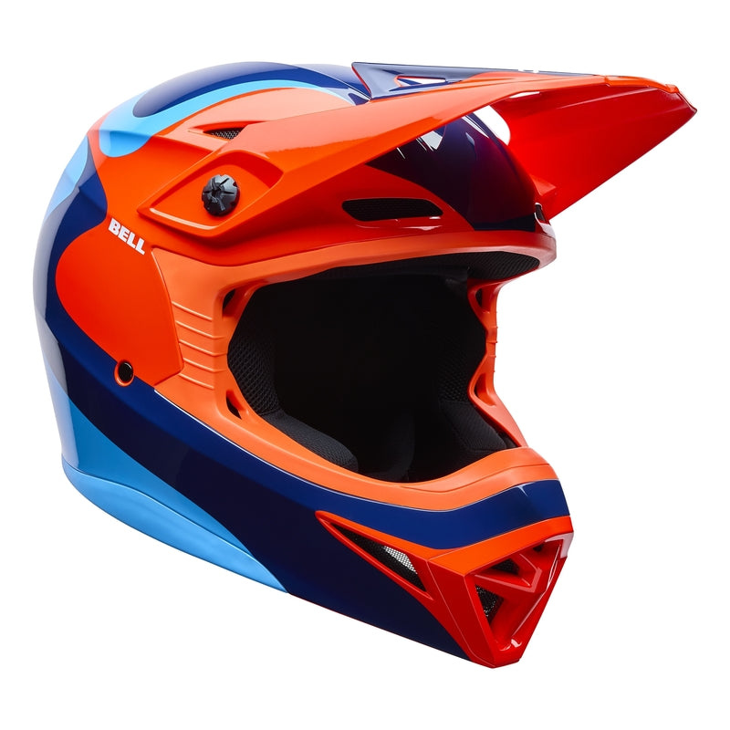 BELL MX-10 Mips Helmet - Wave Orange/Blue - Main
