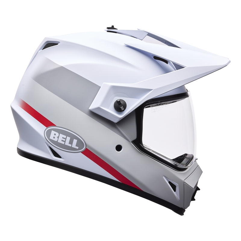BELL MX-9 Adventure Mips Helmet - Trial White/Red - Extra
