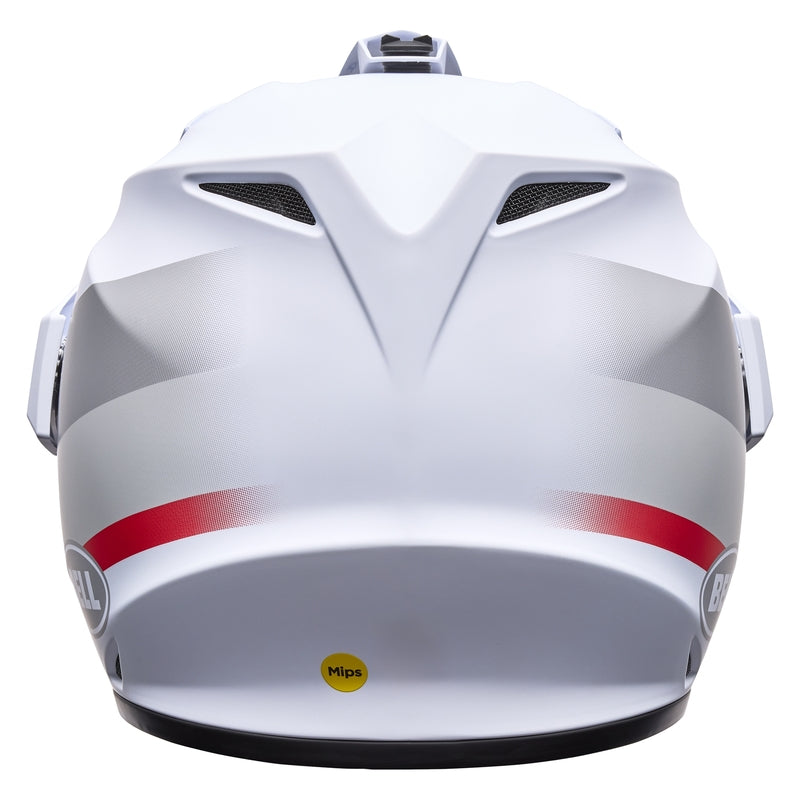 BELL MX-9 Adventure Mips Helmet - Trial White/Red - Extra