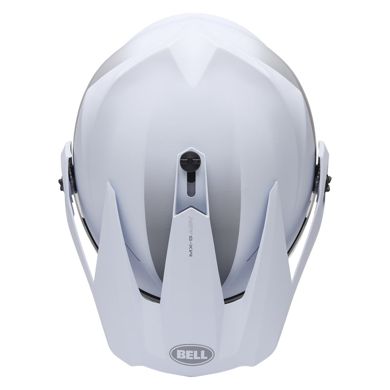 BELL MX-9 Adventure Mips Helmet - Trial White/Red - Extra