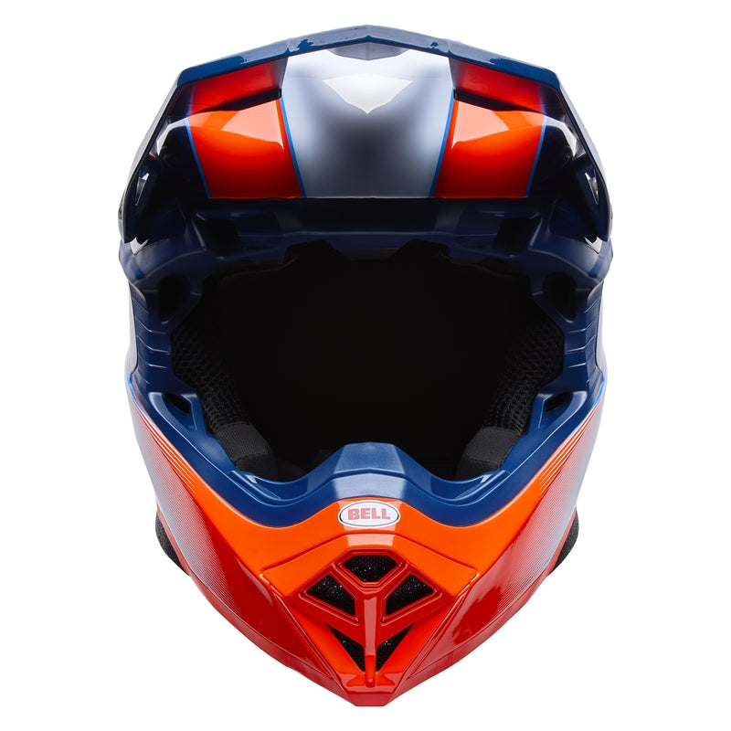 BELL Moto-10 Mips Helmet - Falcon Orange/Blue - Extra