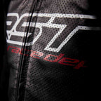 RST Race Dept V4.2 D3O Airbag Leather Suit - Black/Red/White - Extra