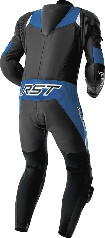 RST Tractech Evo D3O Leather Suit - Black/Blue - Extra