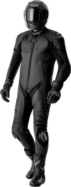 RST S1 D3O Leather Suit - Black - Extra